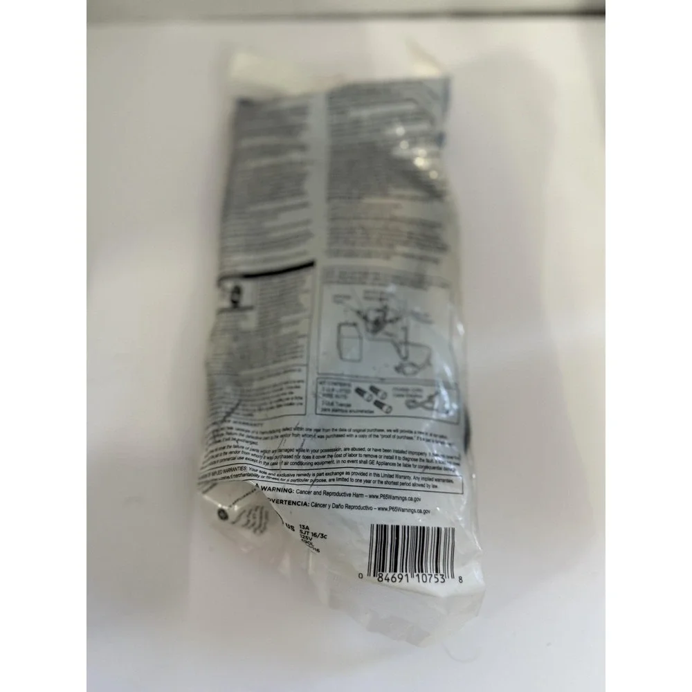 GE Dishwasher Power‎ Cord 3-Wire Universal 5.4ft 15A Genuine OEM Kit Appliance